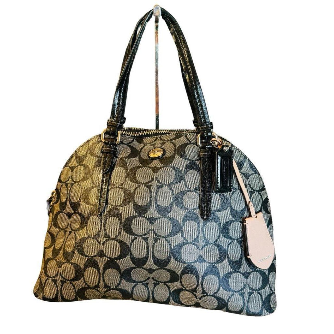 Coach Peyton Signature Logo Satchel Dome Bag purchases