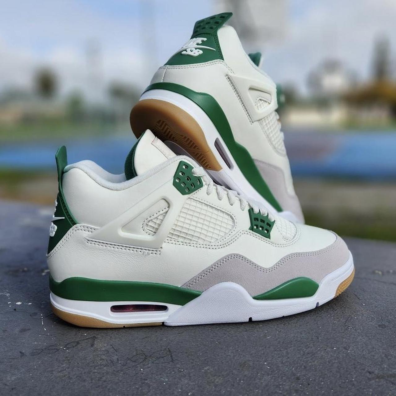 Jordan 4 SB Pine Green Brand new and come with... - Depop