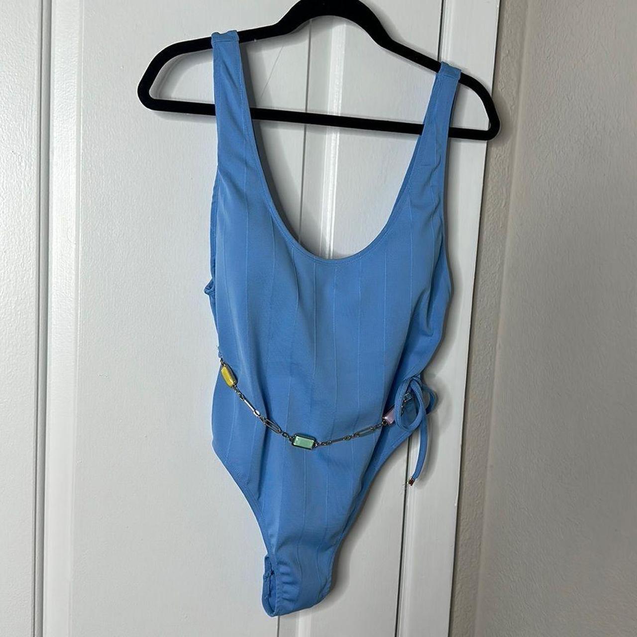 River island blue swimsuit on sale