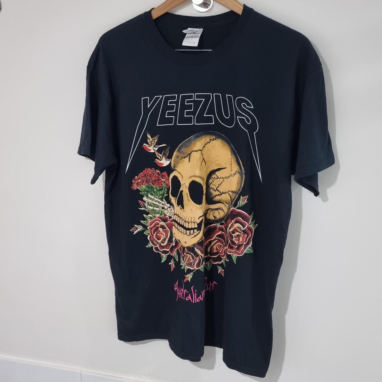 KANYE WEST YEEZUS 2014 Australian Tour T-Shirt -... - Depop