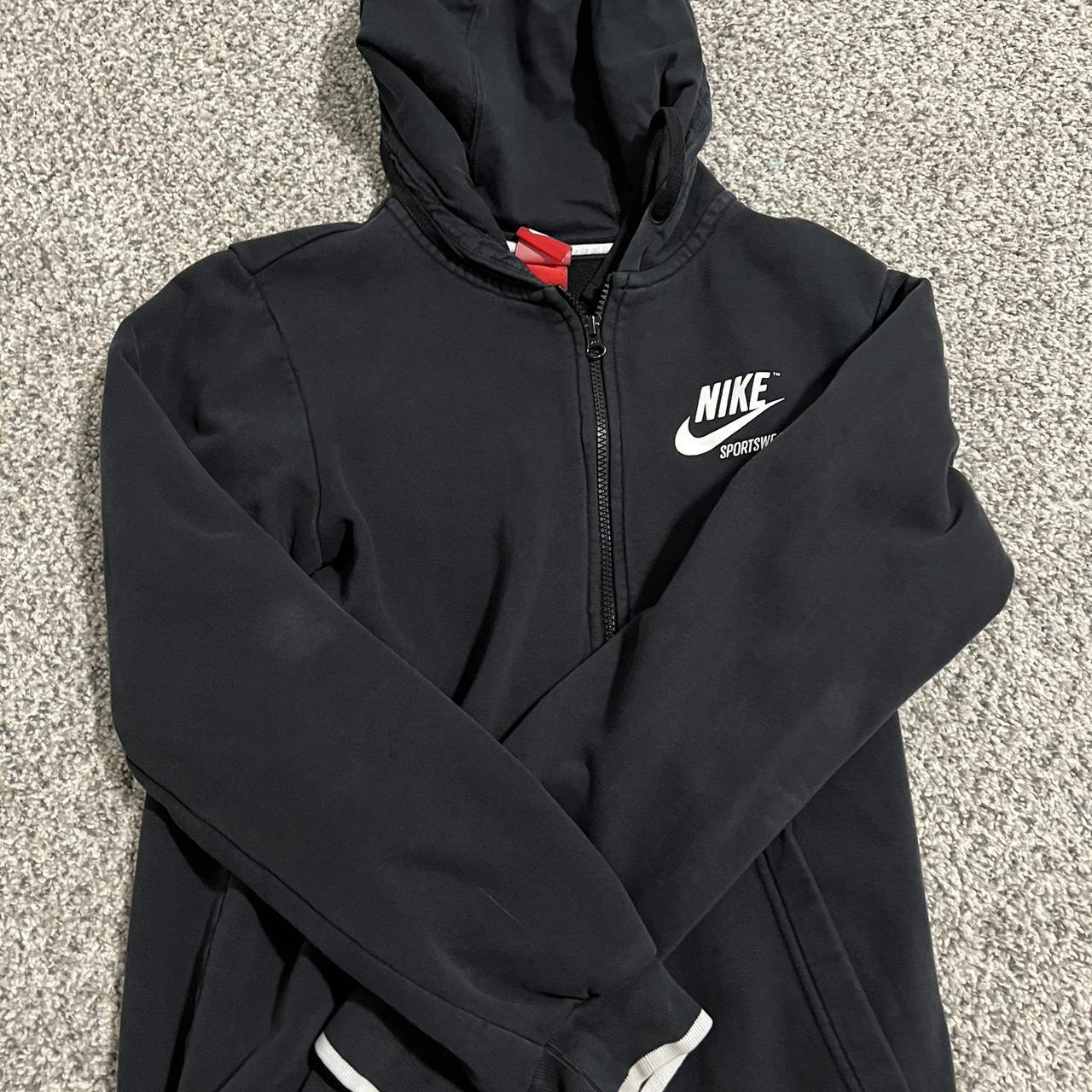 ladies black nike coat