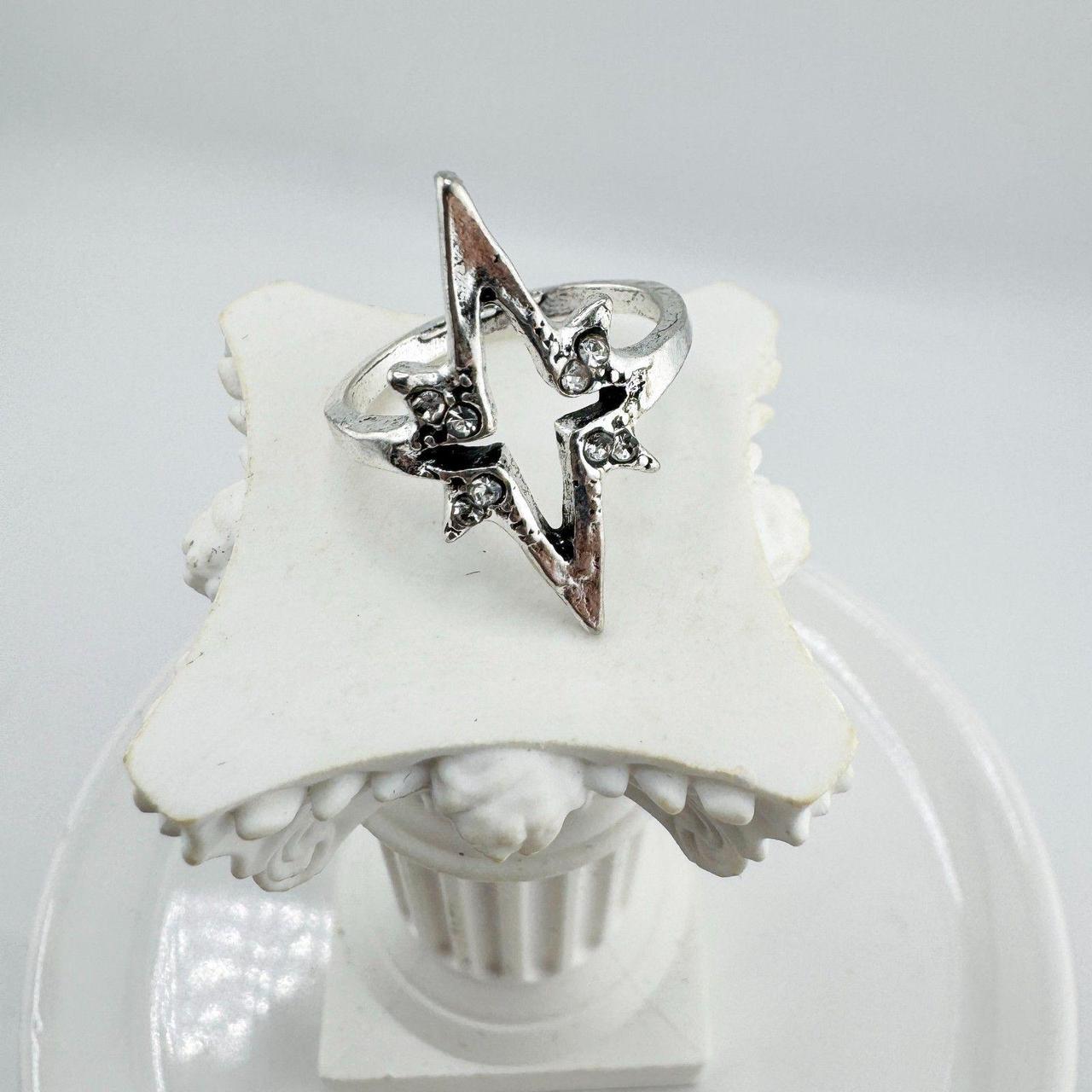 Source Unknown Women's Ring - Silver – Vintage Si… - image 3