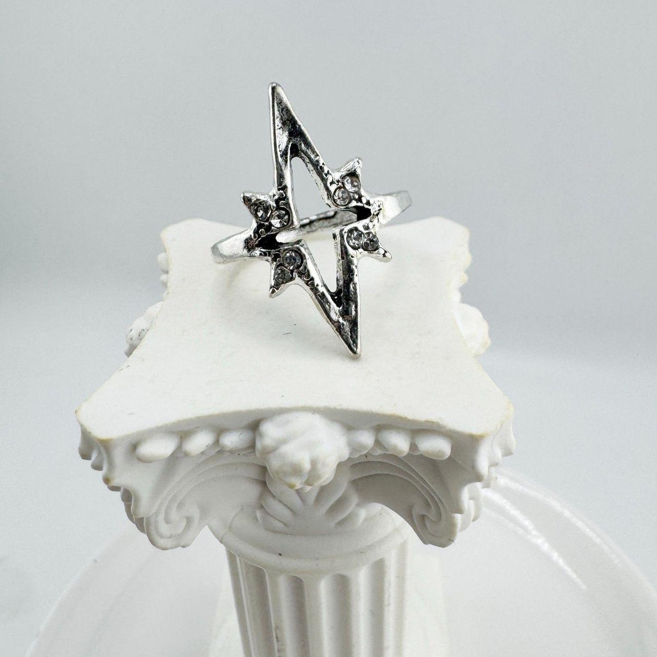 Source Unknown Women's Ring - Silver – Vintage Si… - image 1