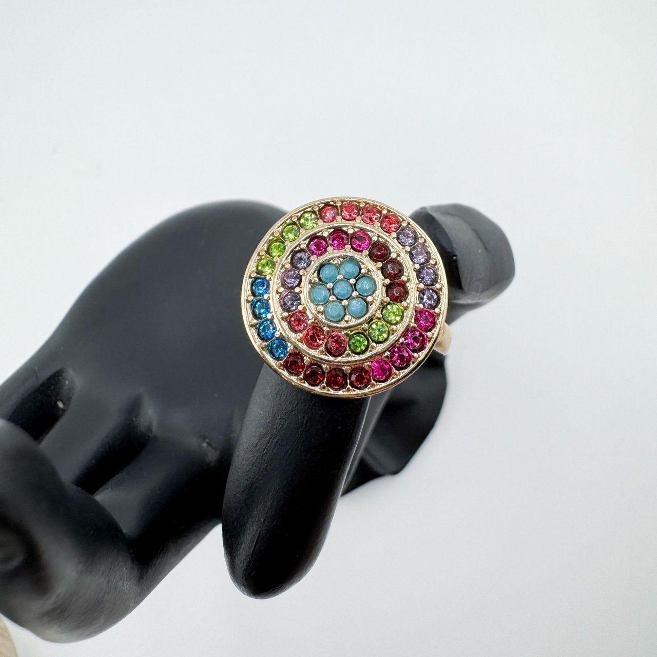 Source Unknown Women's Ring - Blue/Pink – Vintage… - image 3