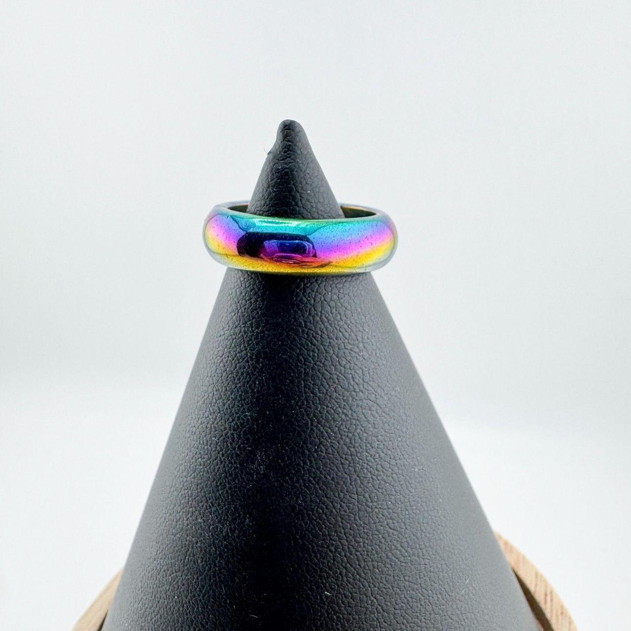 Source Unknown Women's Ring - Multi/Pink – Vintag… - image 4