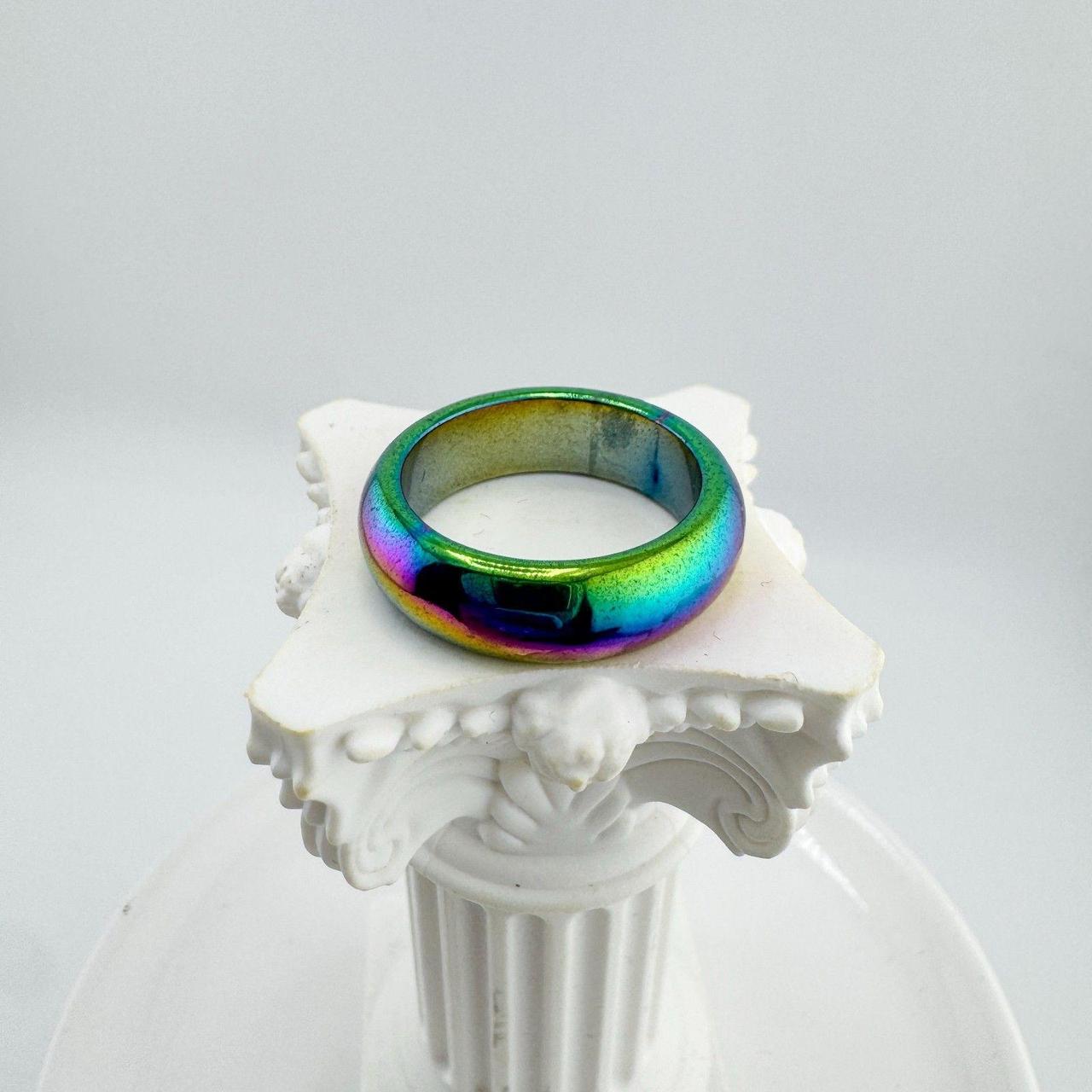 Source Unknown Women's Ring - Multi/Pink – Vintag… - image 8