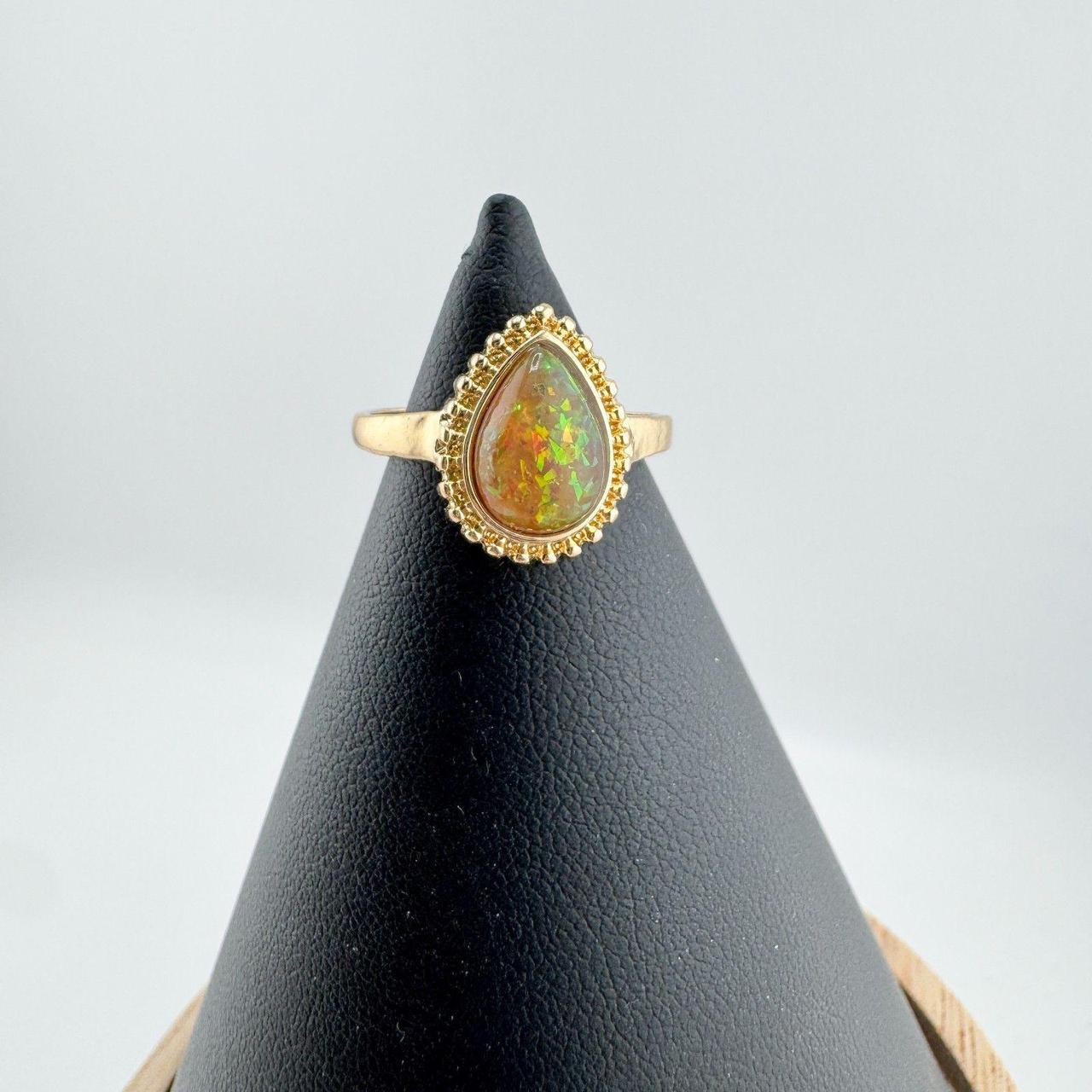 Source Unknown Women's Ring - Multi/Gold – Vintag… - image 3