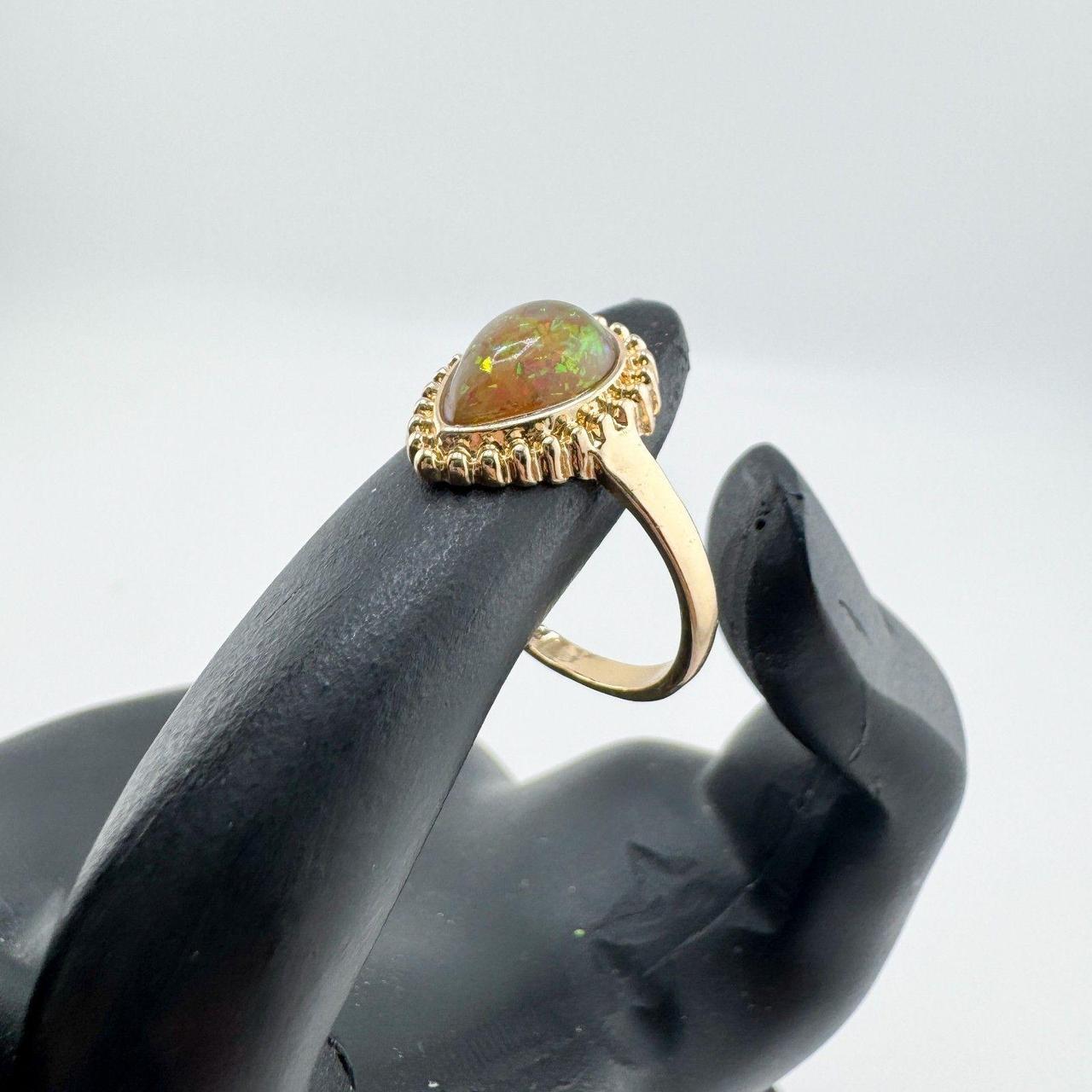 Source Unknown Women's Ring - Multi/Gold – Vintag… - image 4