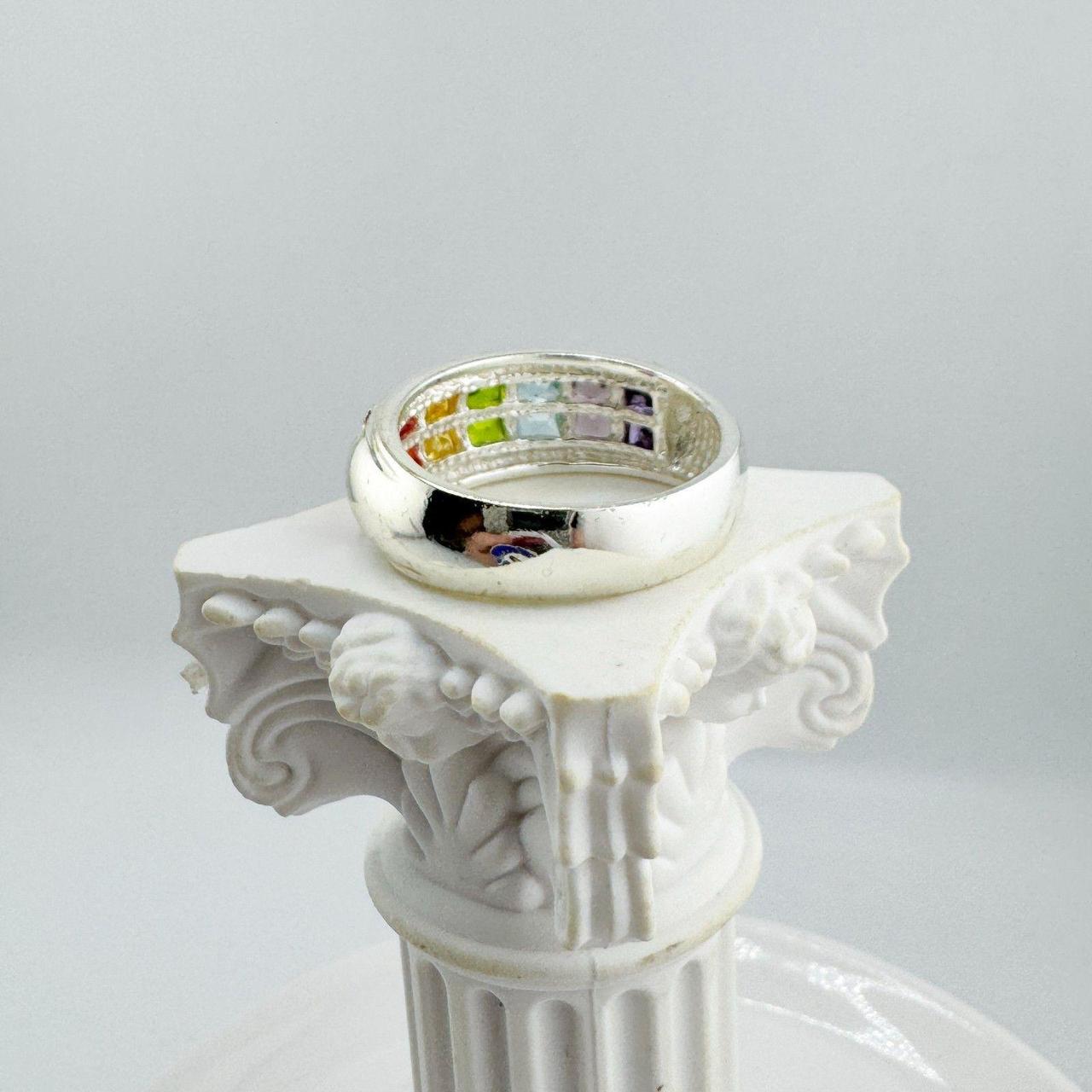 Source Unknown Women's Ring - Multi/Silver – Vint… - image 7