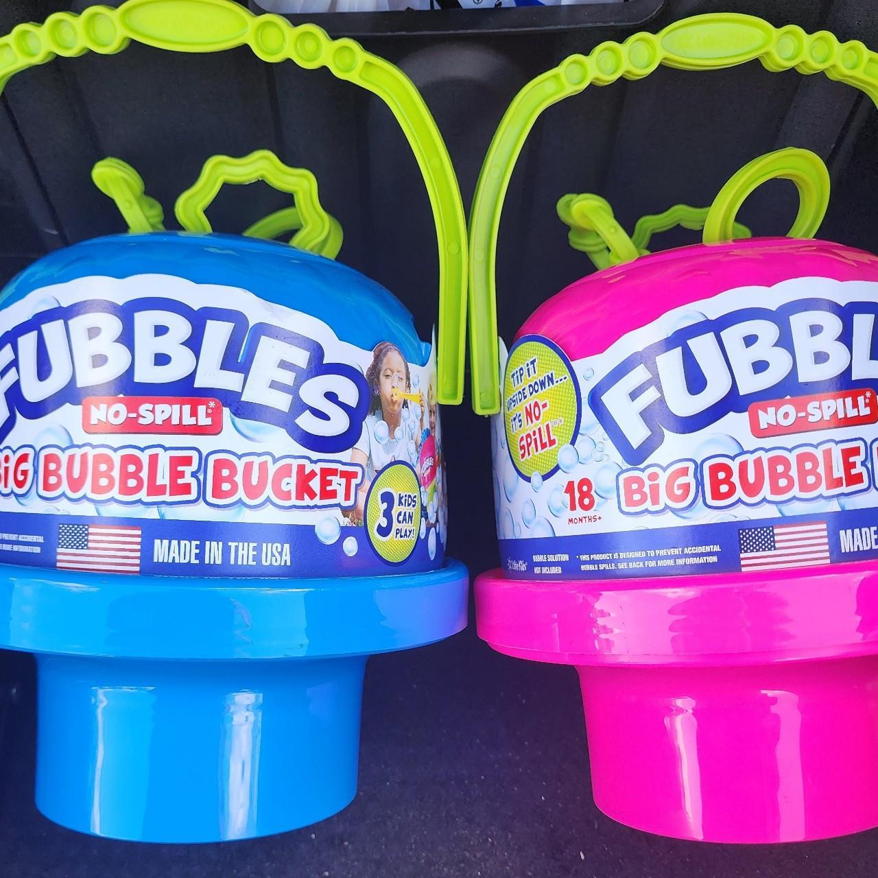 New Fubbles Bubbles Large Bucket Pick Your Color - Depop