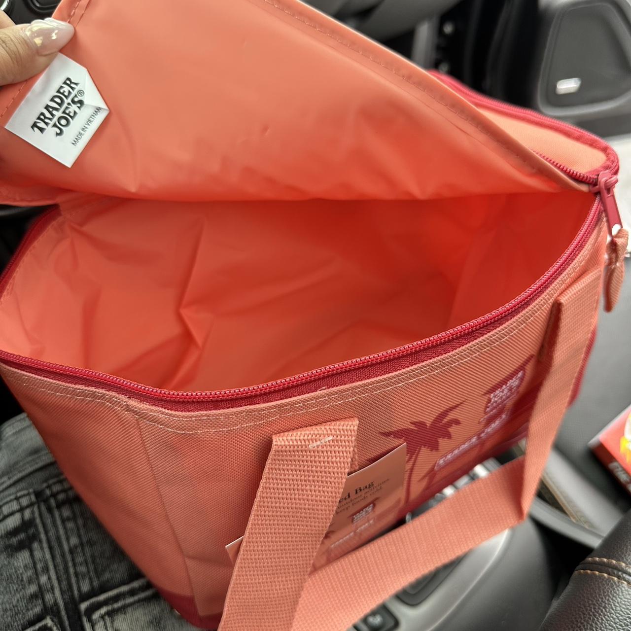 Trader Joe's Women's Bag - Red/Pink – Trader Joe'… - image 2