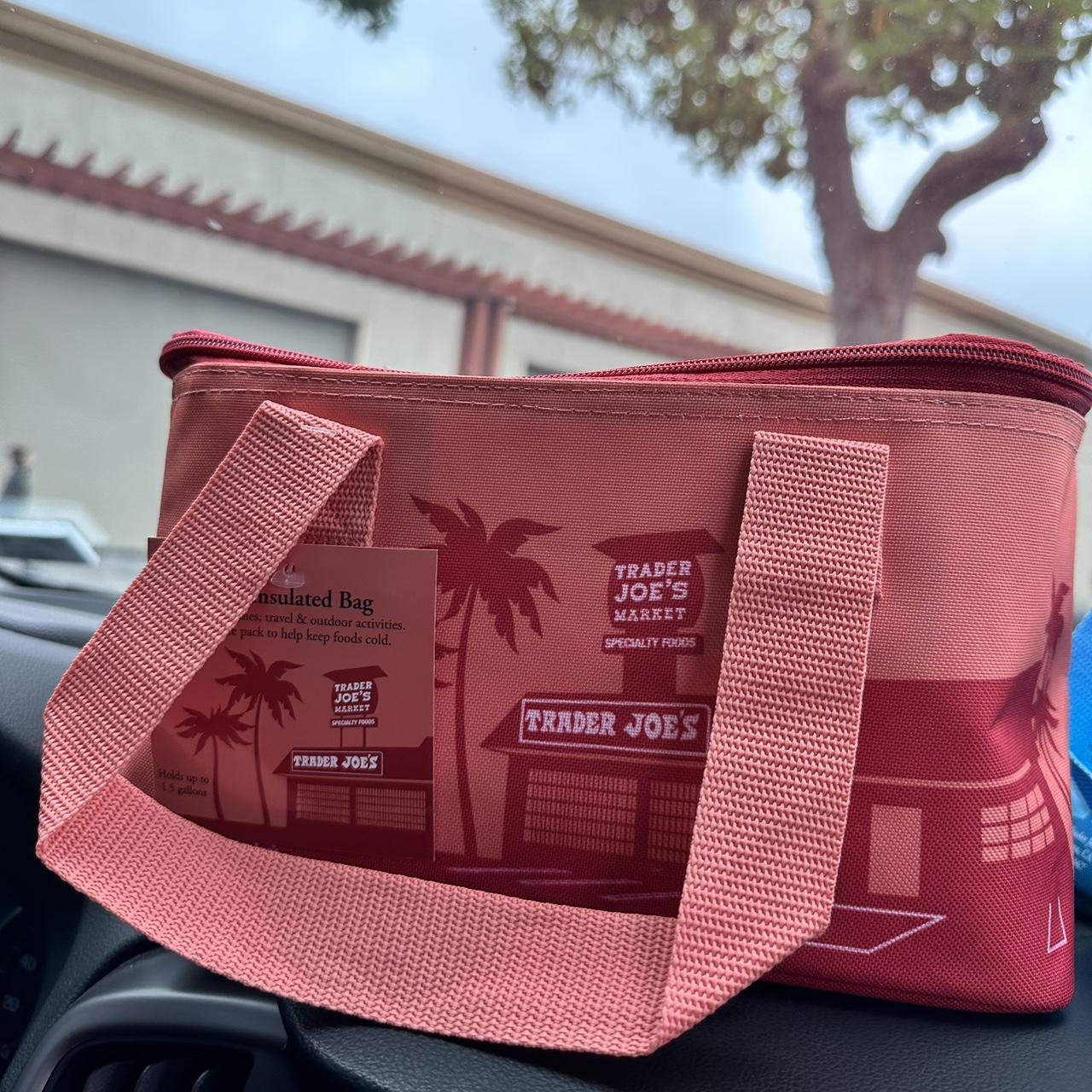 Trader Joe's Women's Bag - Red/Pink – Trader Joe'… - image 1