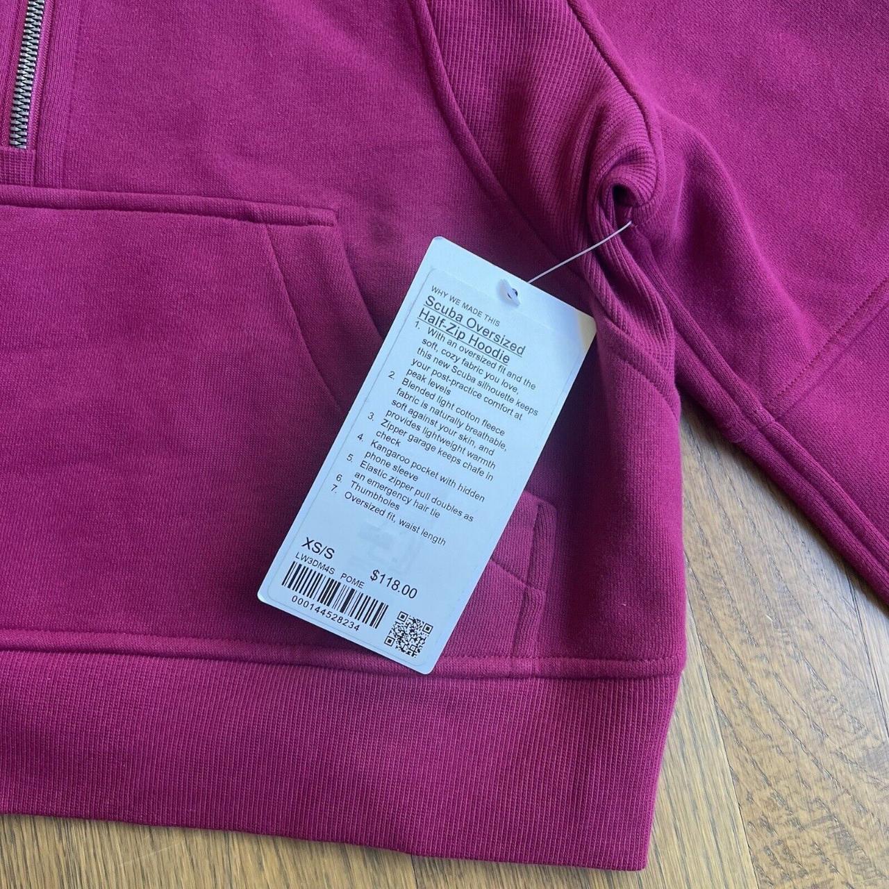 LULULEMON Scuba Half-Zip cotton-blend hoodie