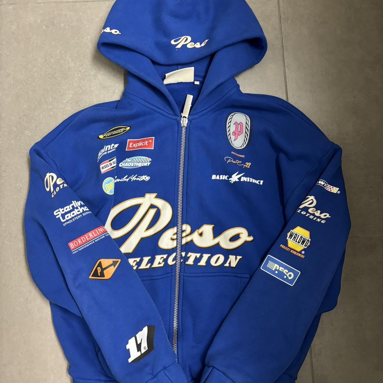 Zip Sweatshirt Peso Zip Up Peso Raws Peso Strickjacke Pullover