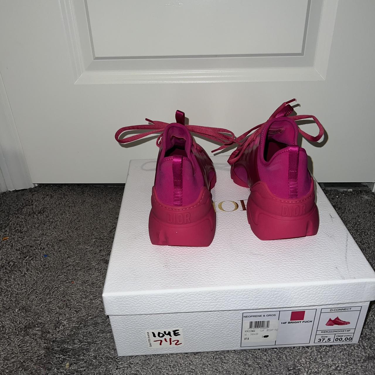 Dior D-Connect Sneakers. -Bright Fuchsia/Hot pink. | Depop
