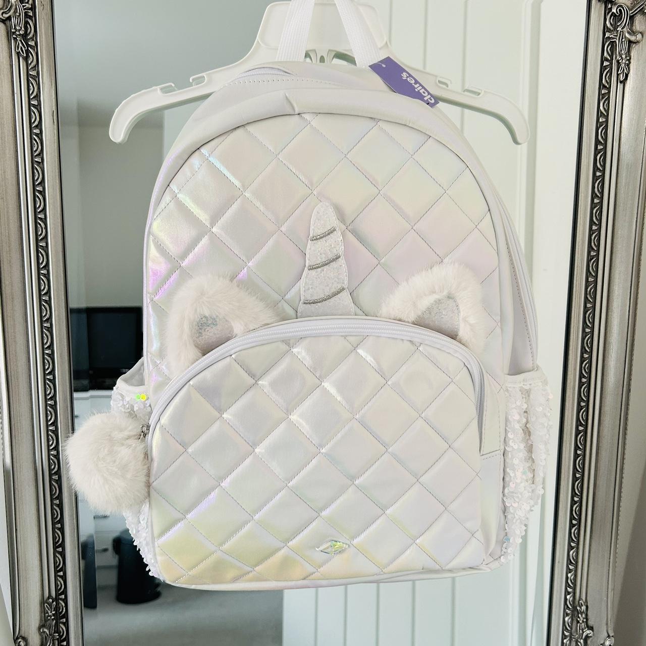 Claire's unicorn backpack best sale