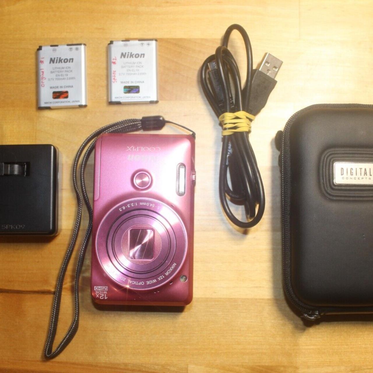 Nikon Coolpix S6900 16MP Digital Camera PINK Depop