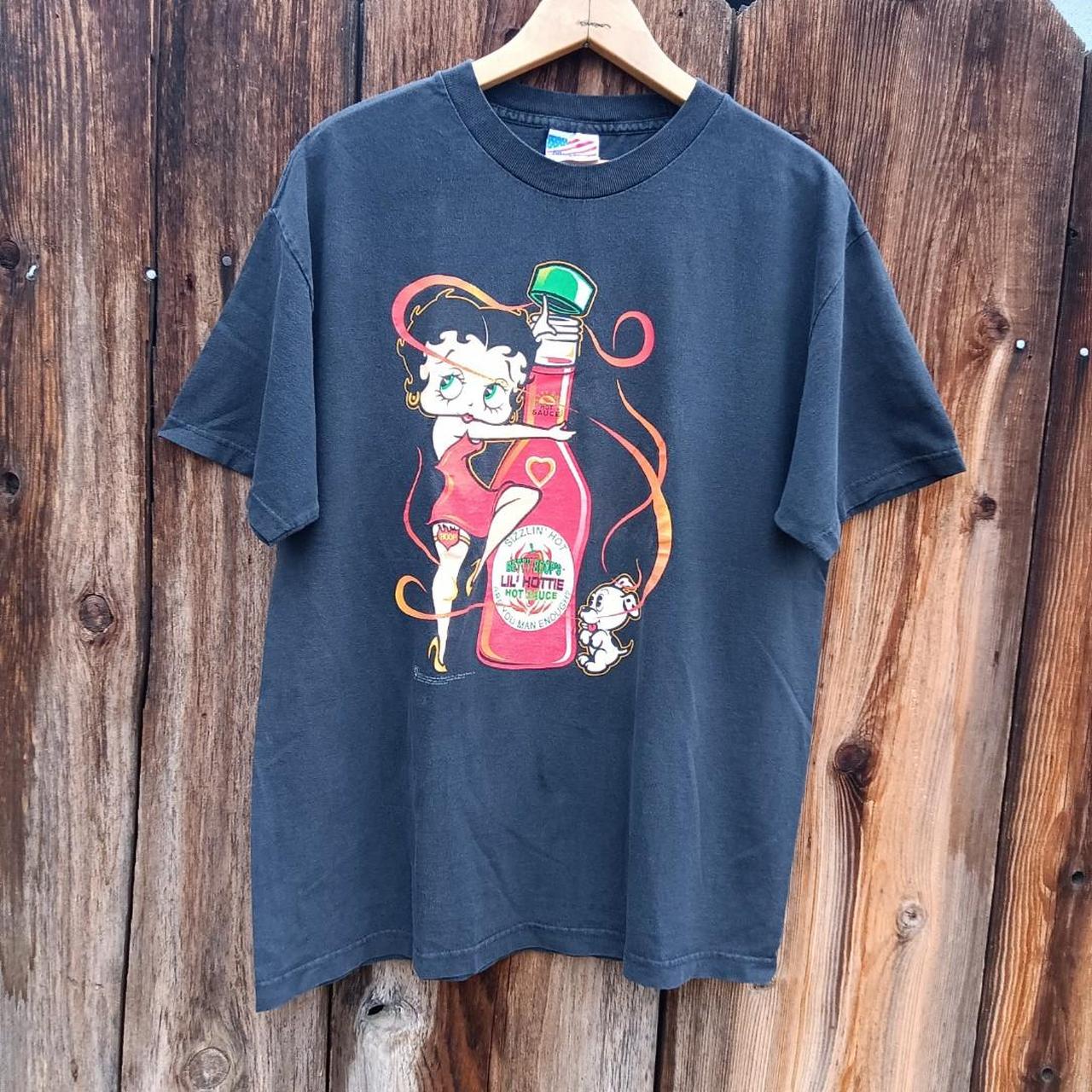 Betty boop Lil’ Hottie Hot Sauce outlets Shirt