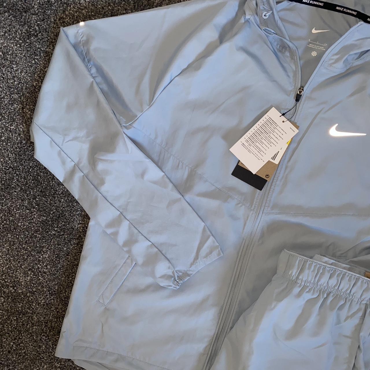 Nike Windrunner Jacket/Short Set Baby Blue 🐬. This... - Depop