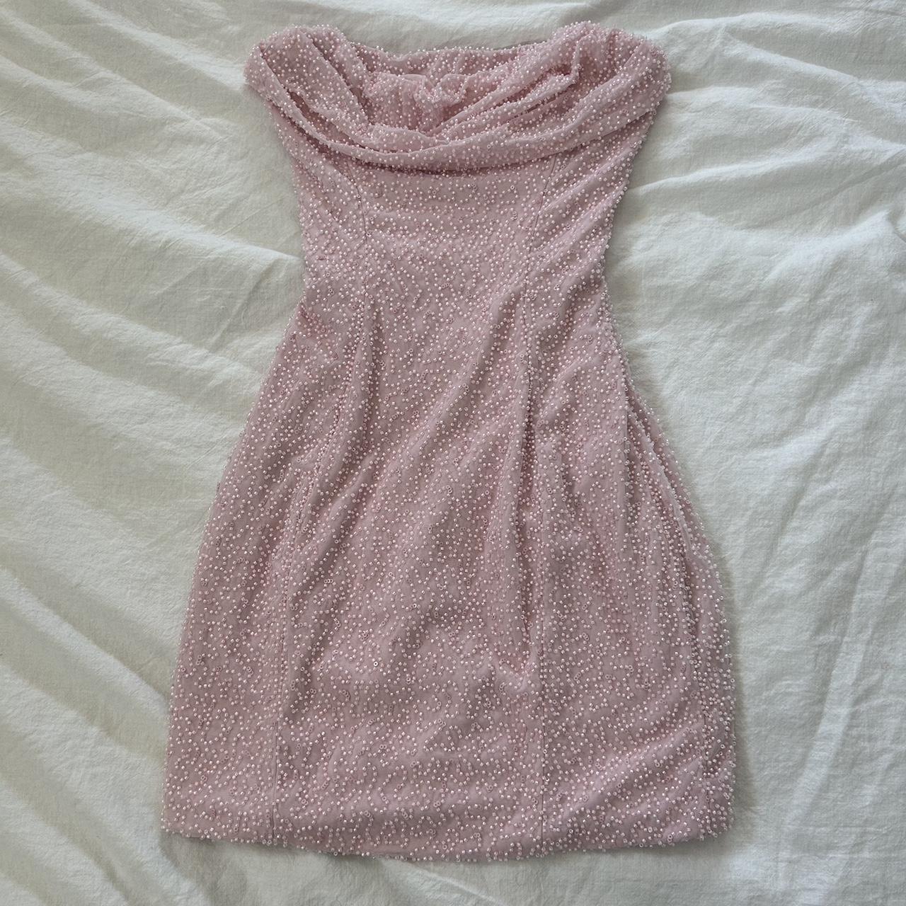 Prana pink pattern active mini dress with built in - Depop