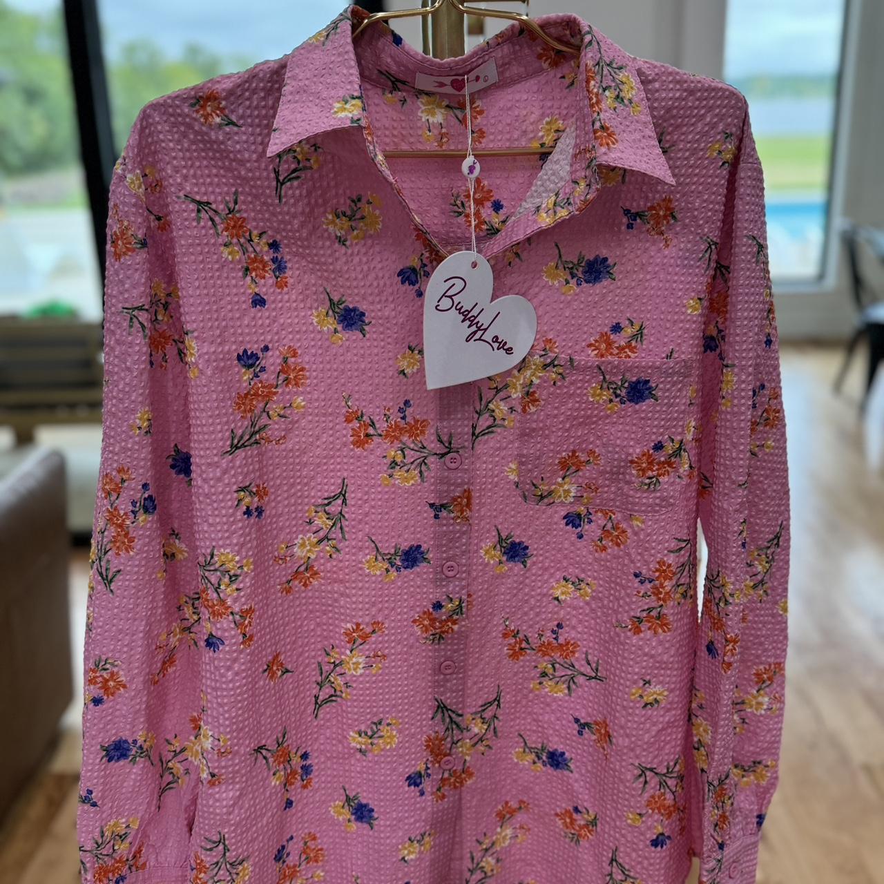 NWT VS PINK LARGE FLORAL SET buy