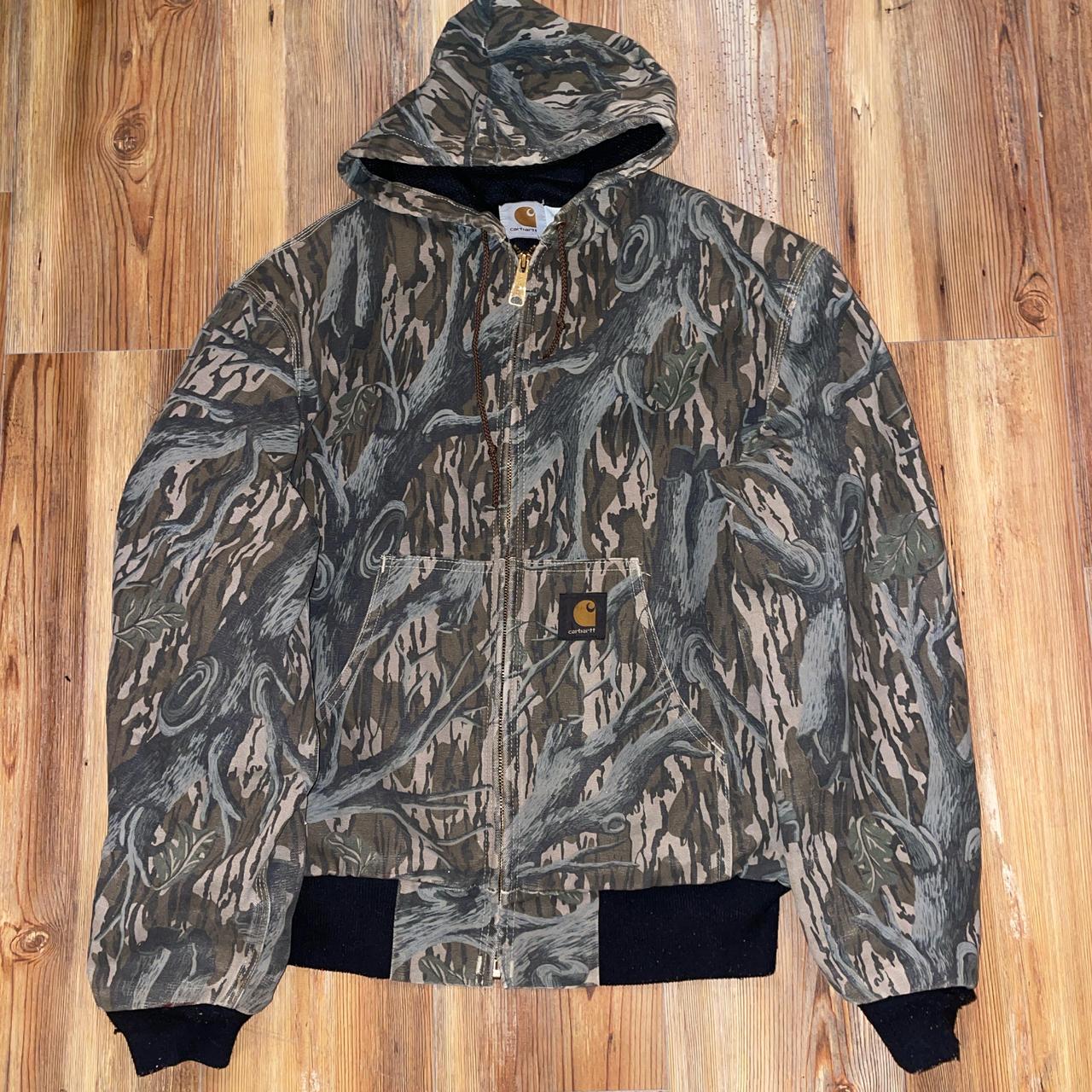 Vintage Carhartt Camo Jacket JR 345 Mossy Oak