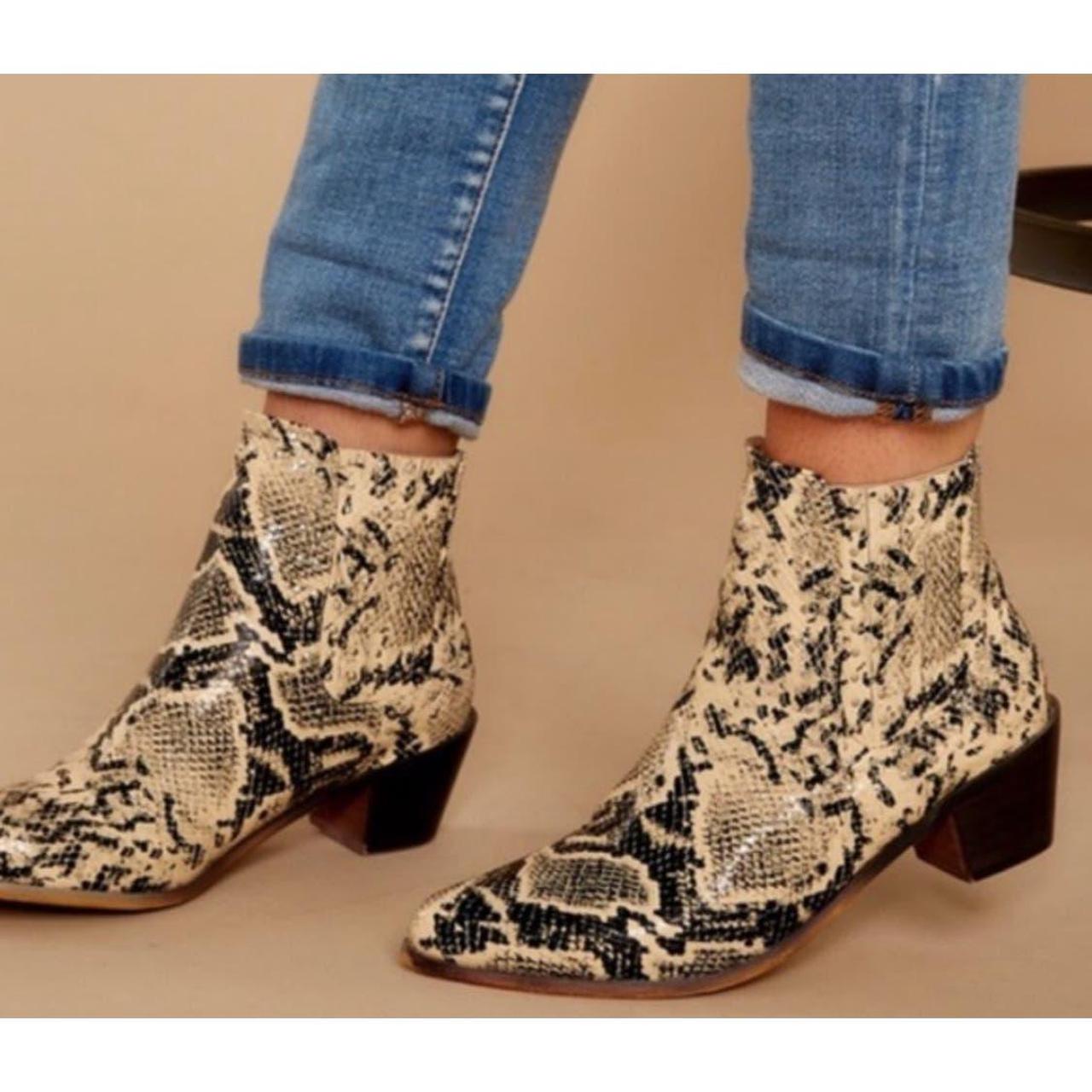 Chloe snake boots hotsell