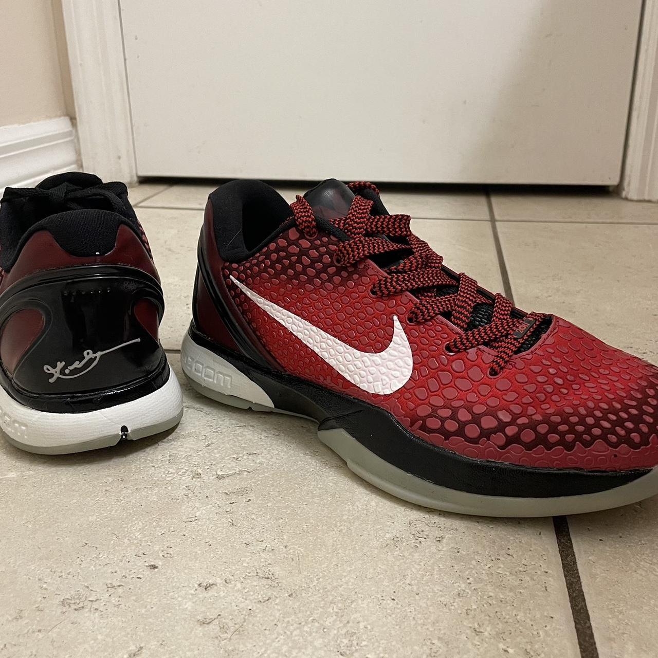 Nike Men's Sneakers - Black/Red - US 7 – Nike Kob… - image 3