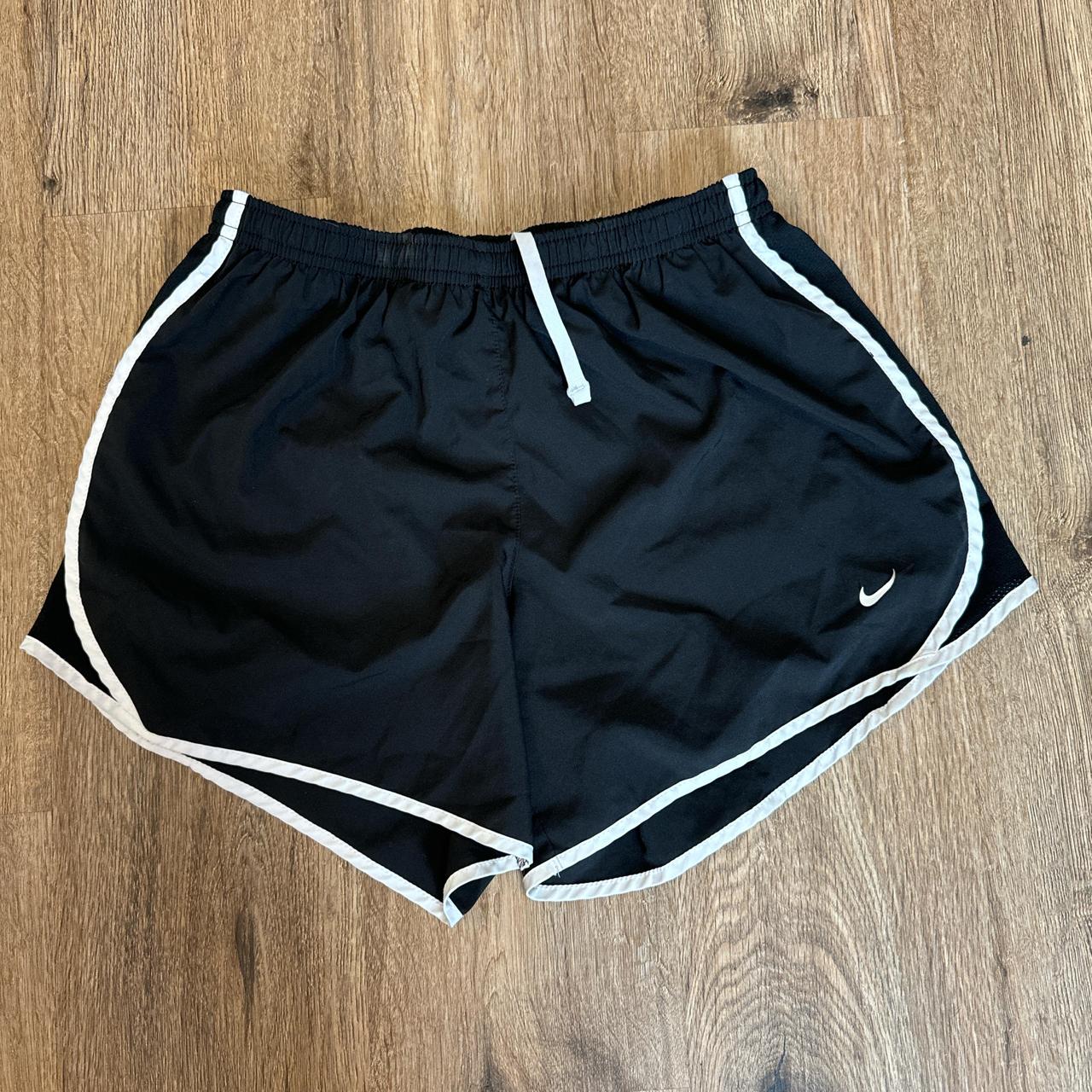 Black Nike shorts underwear liner is cut out. Depop