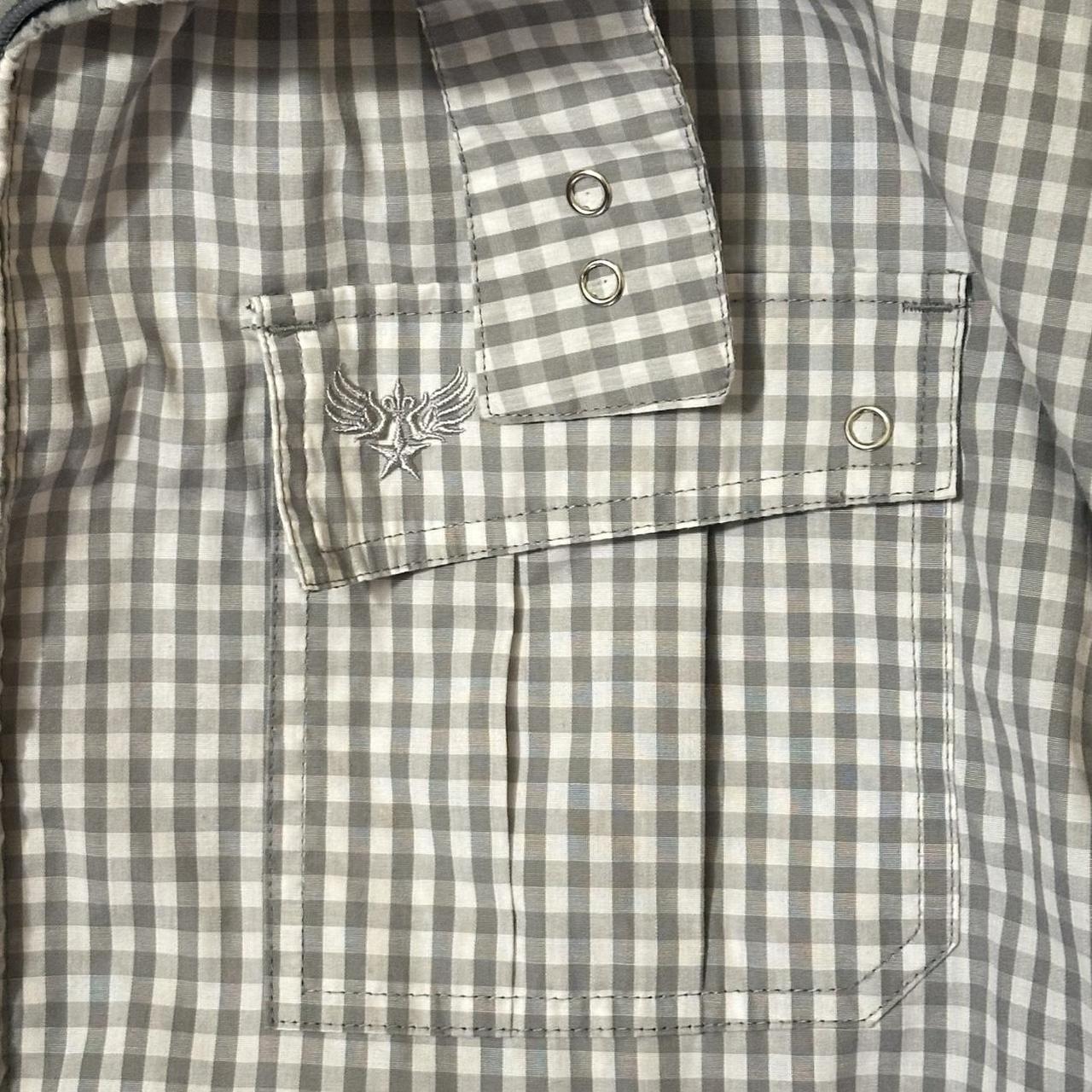 Men's Bomber Jacket - Grey/Multi - XL – Basic cod… - image 3