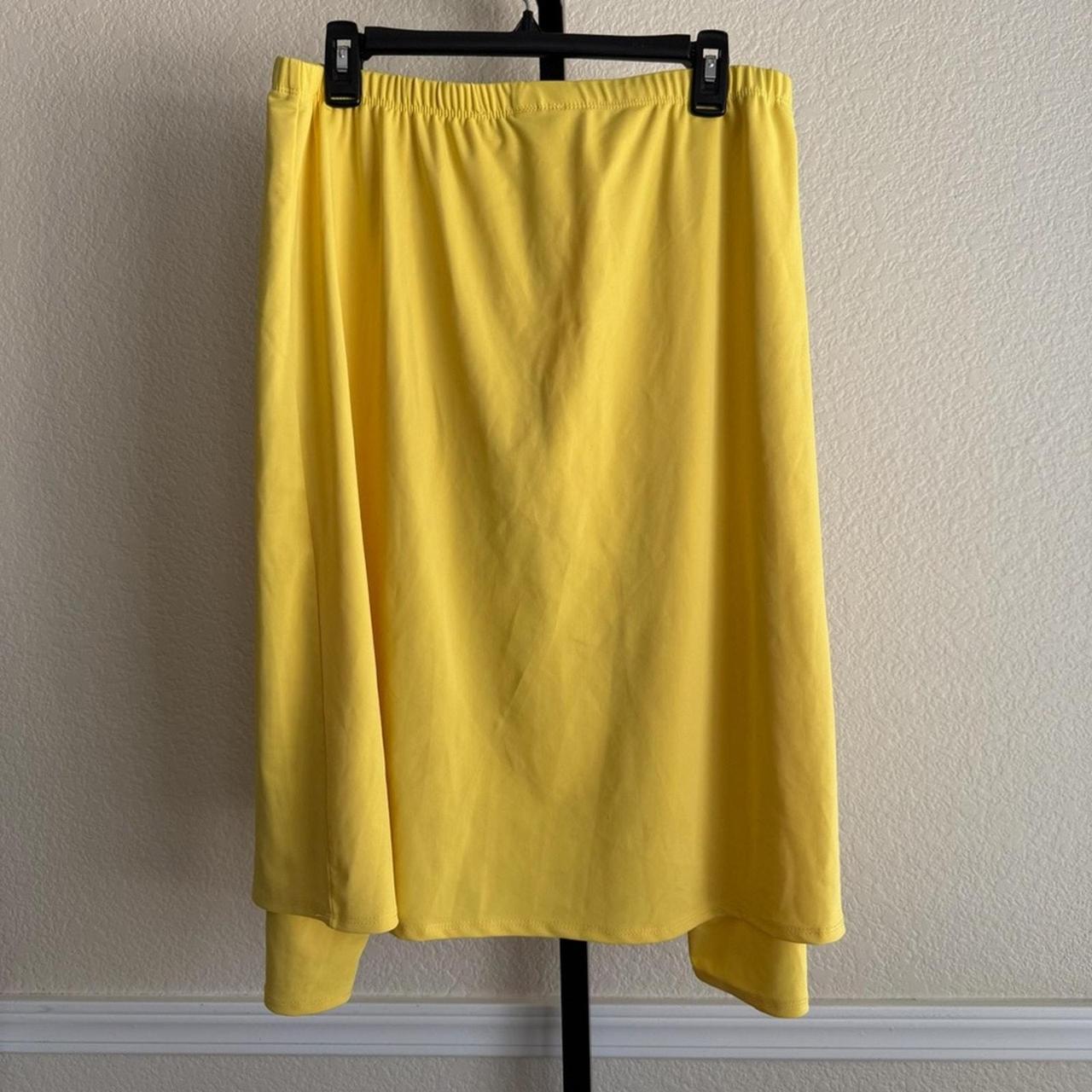 Source Unknown Women's Skirt - Yellow - XL – Yell… - image 2