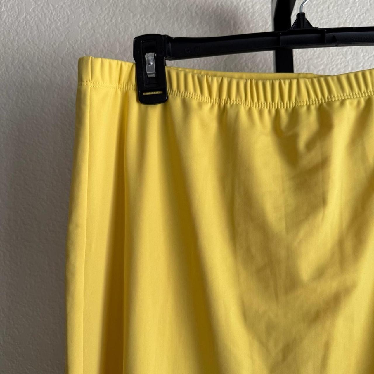 Source Unknown Women's Skirt - Yellow - XL – Yell… - image 6