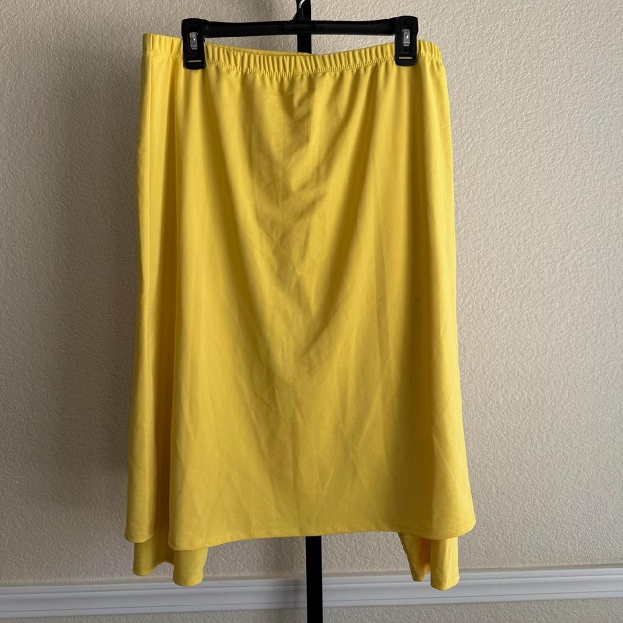 Source Unknown Women's Skirt - Yellow - XL – Yell… - image 8