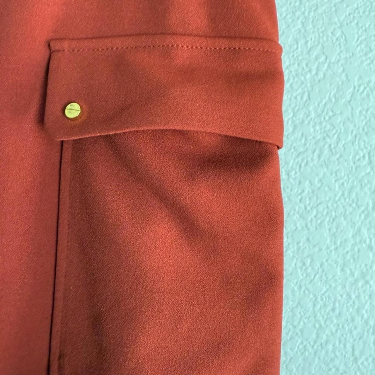 Source Unknown Women's Skirt - Red - L – Rust Red… - image 4