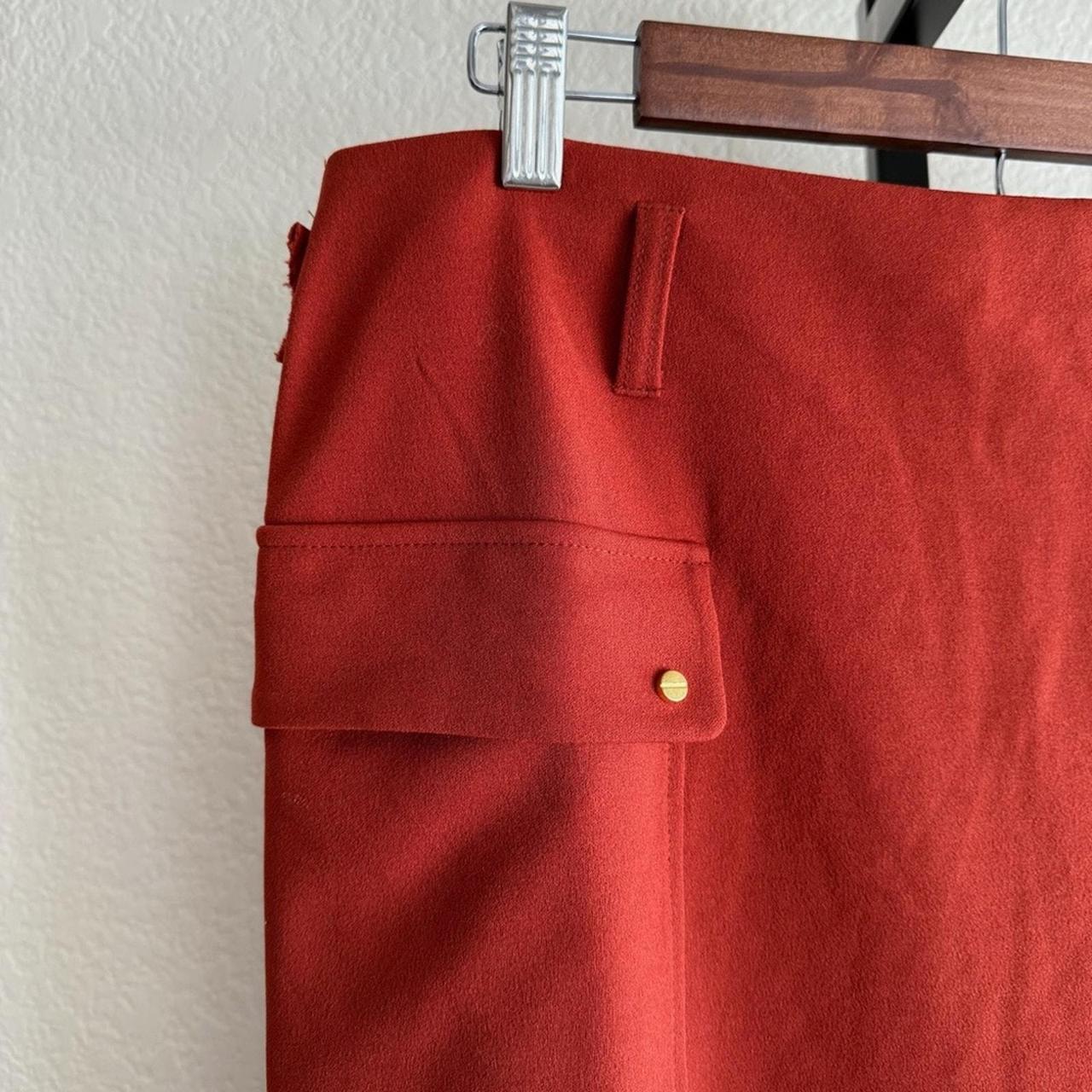 Source Unknown Women's Skirt - Red - L – Rust Red… - image 6