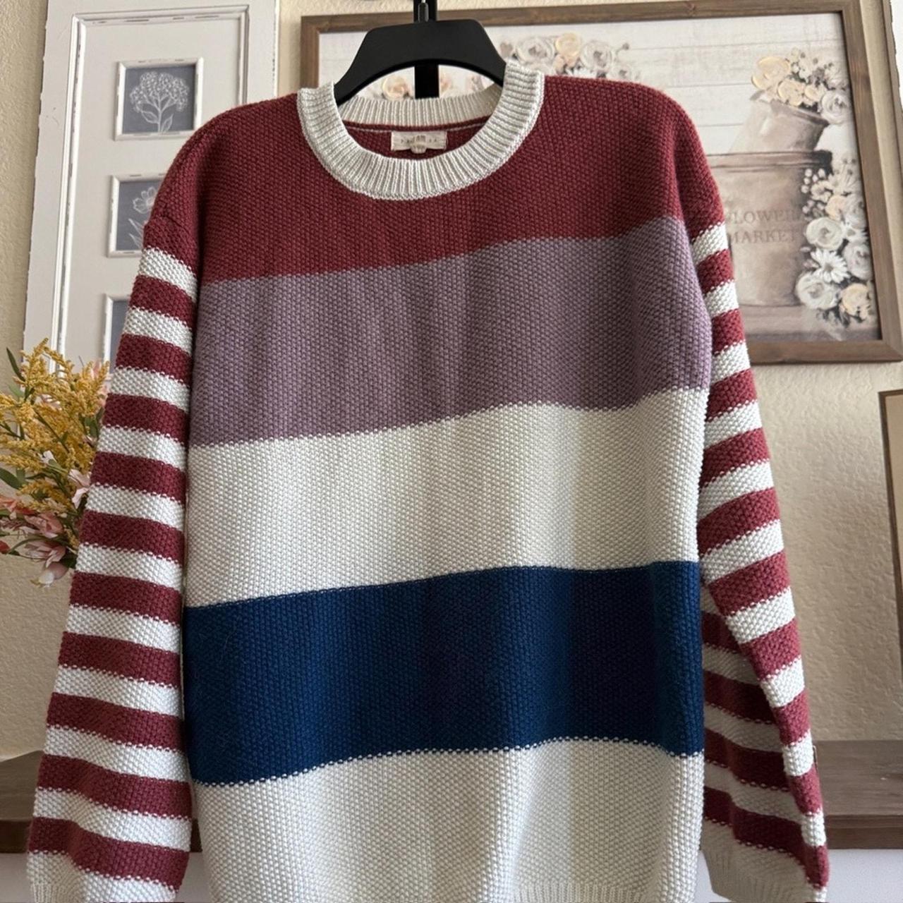 Source Unknown Women's Sweater - Red/Purple - L –… - image 6