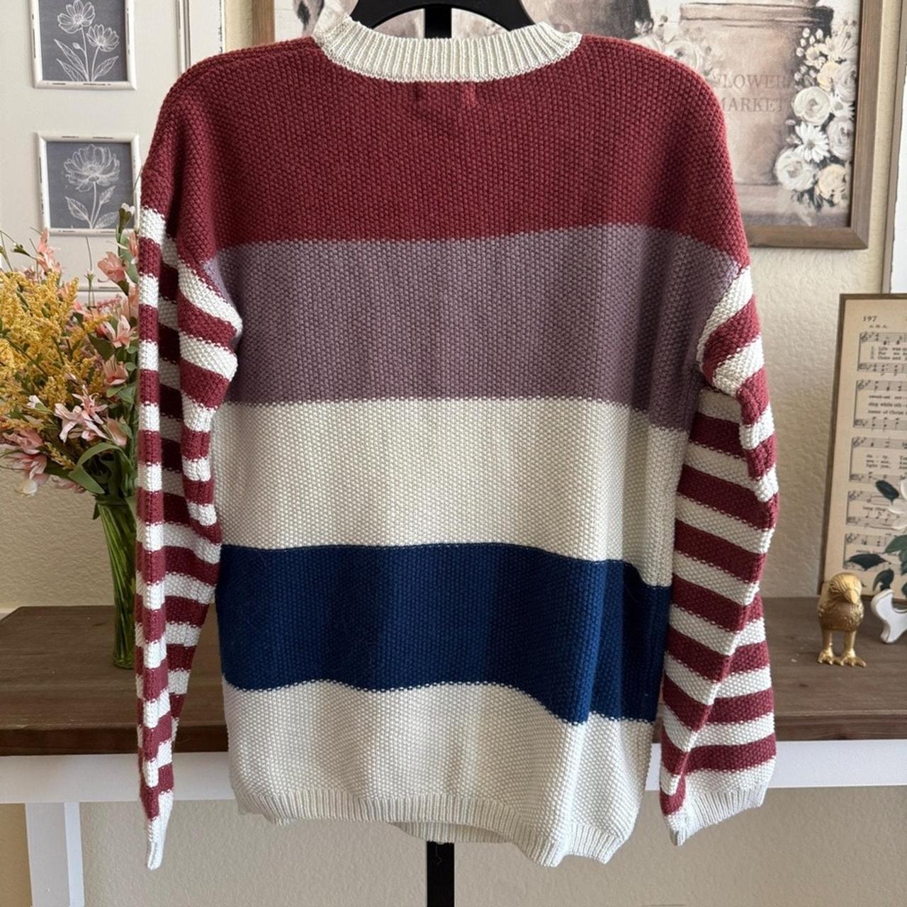 Source Unknown Women's Sweater - Red/Purple - L –… - image 2