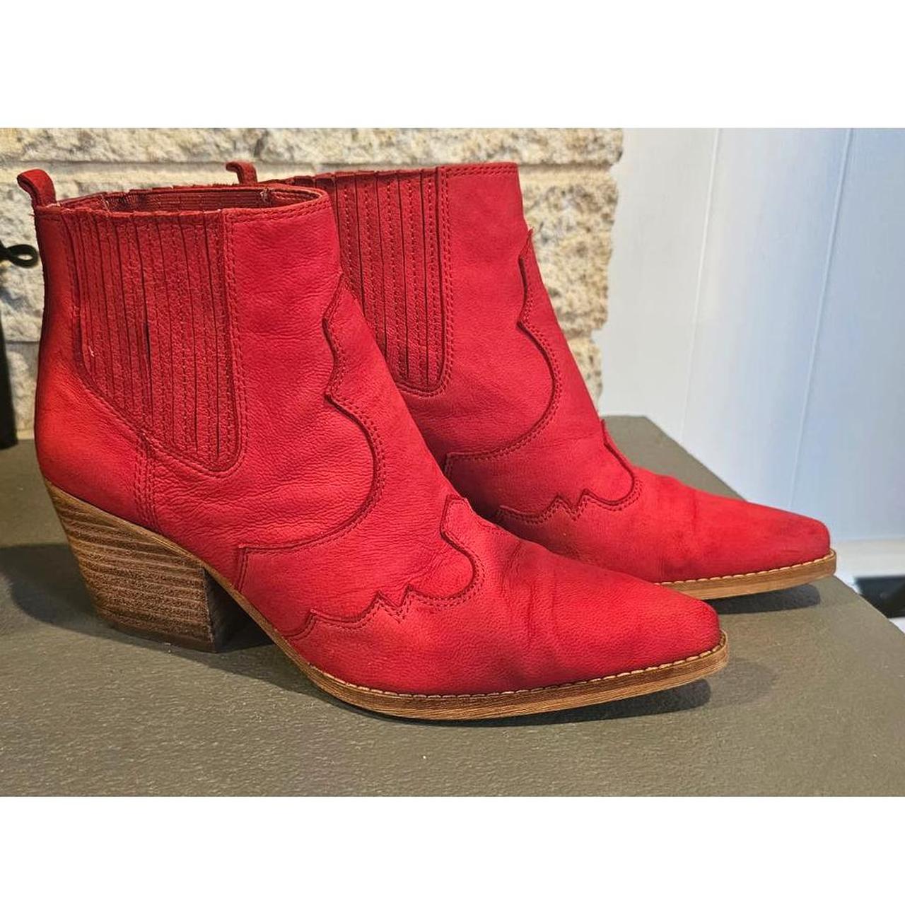 Sam edelman winona bootie hot sale red