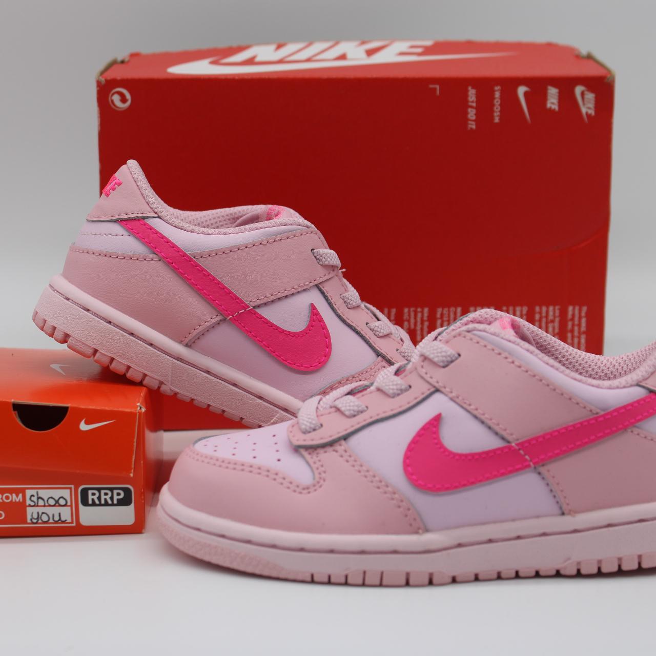 dusky pink nike trainers