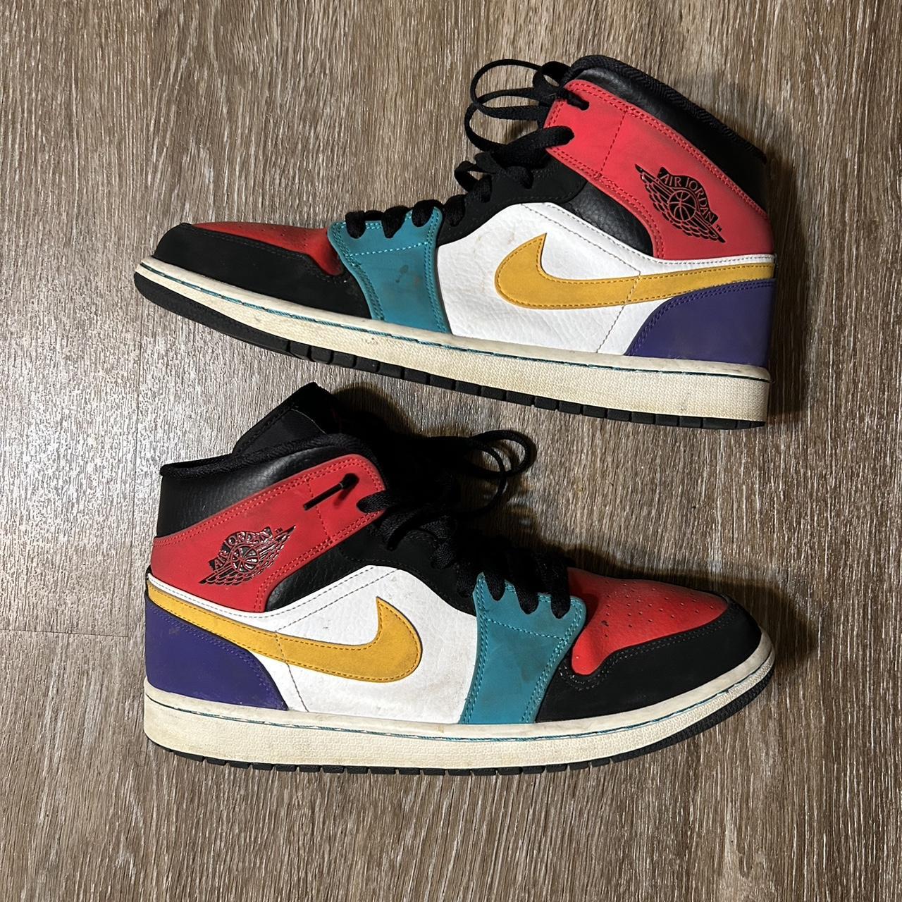 multicolor jordan 11