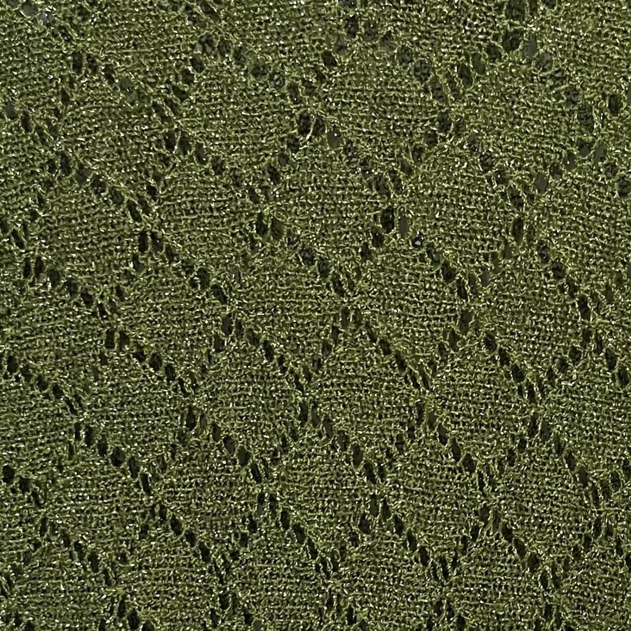 Cache Women's Top - Green - S – Cache Green Metal… - image 8