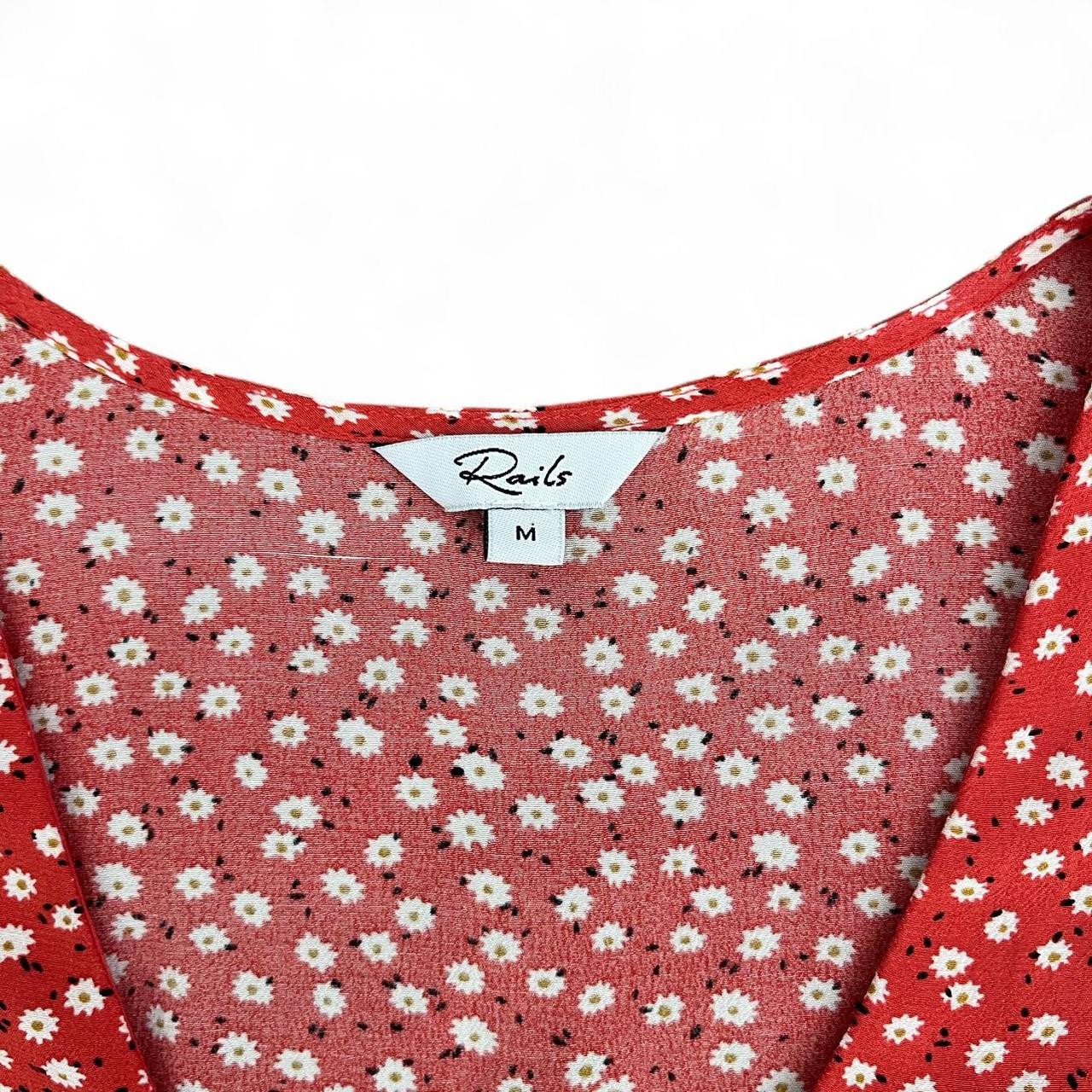 Rails Women's Dress - Red - M – Rails Helena Mini… - image 5