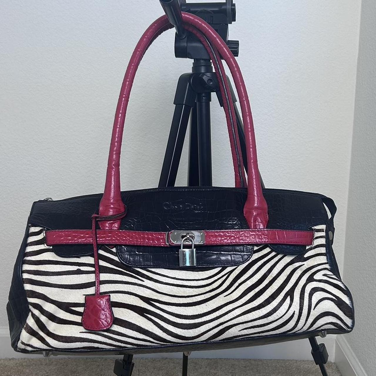 Cleo and Patek Zebra Print store Handbag