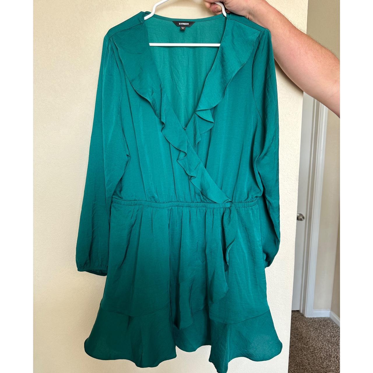 **NEW LOWERED PRICE** Beautiful flowy turquoise... Depop