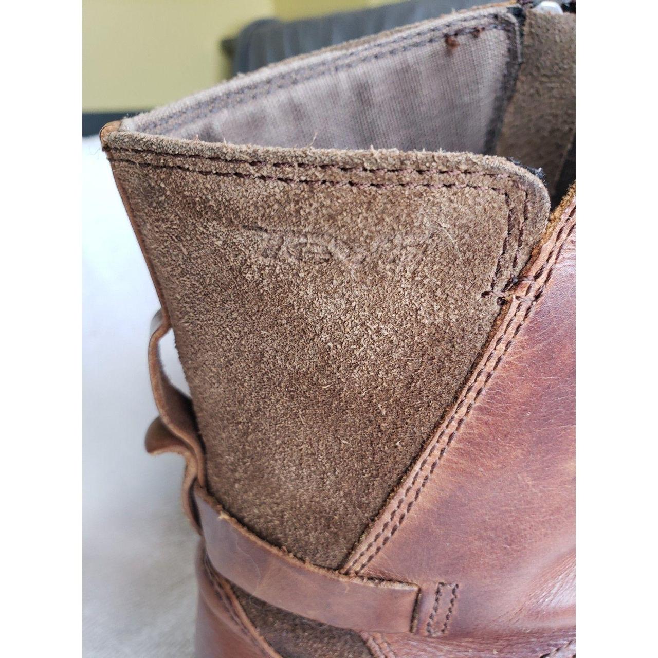 teva brown leather boots