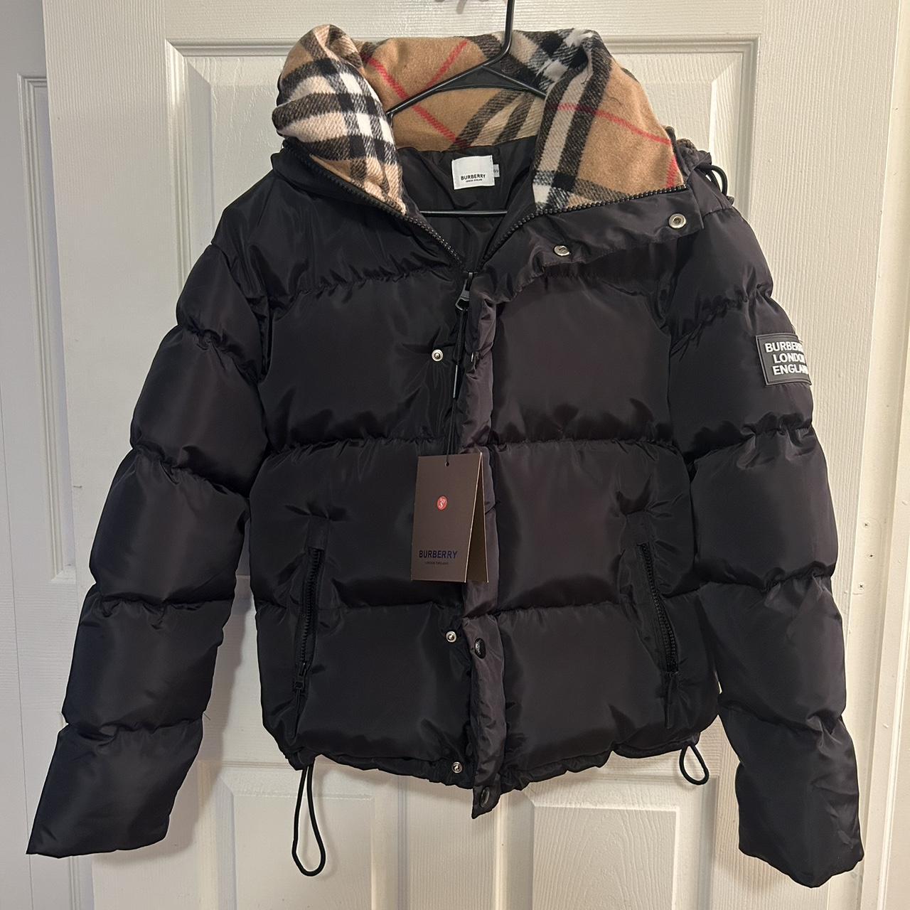 Burberry bubble coat on sale mens