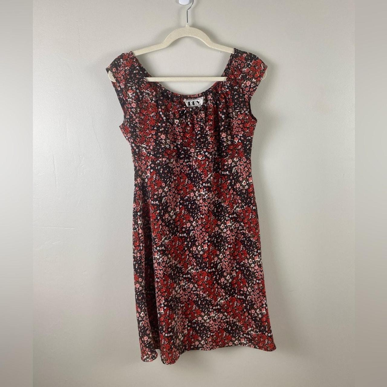DBY Ltd. Floral Dress Juniors Size 9/10- fits like a... - Depop