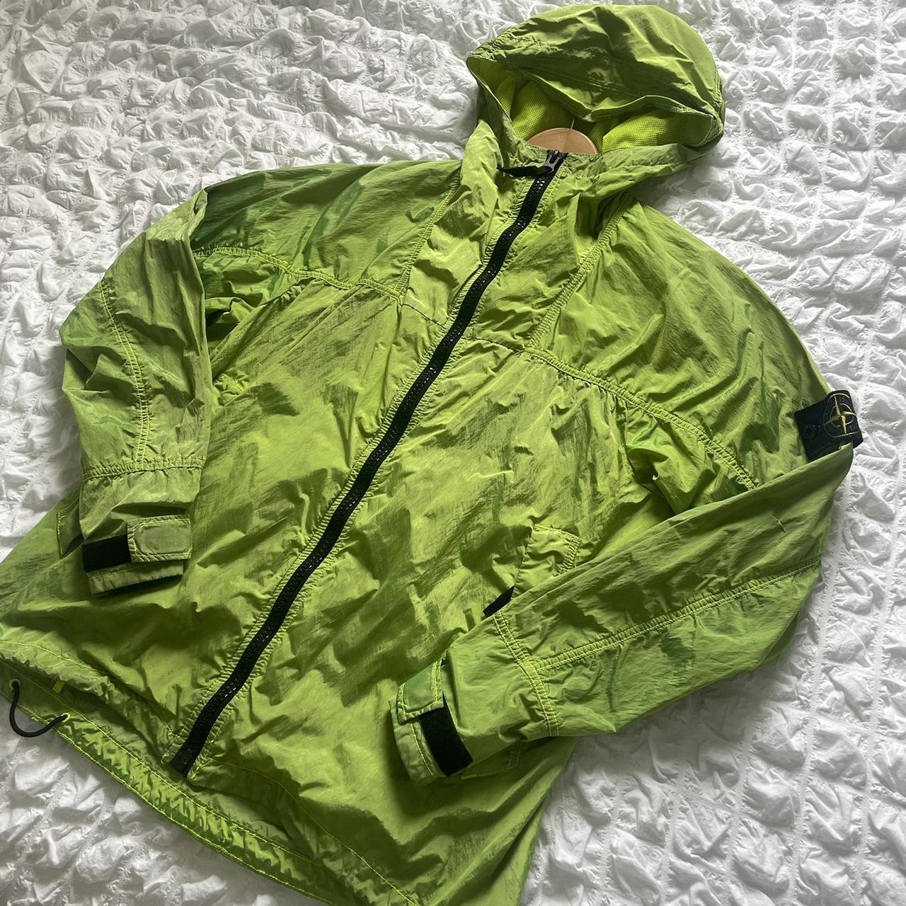 Stone island jacket clearance gold