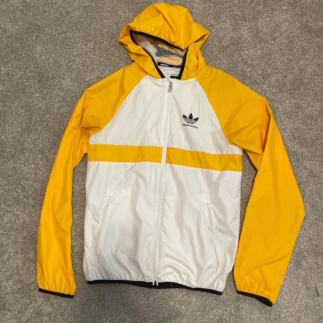 Adidas us jacket yellow hotsell