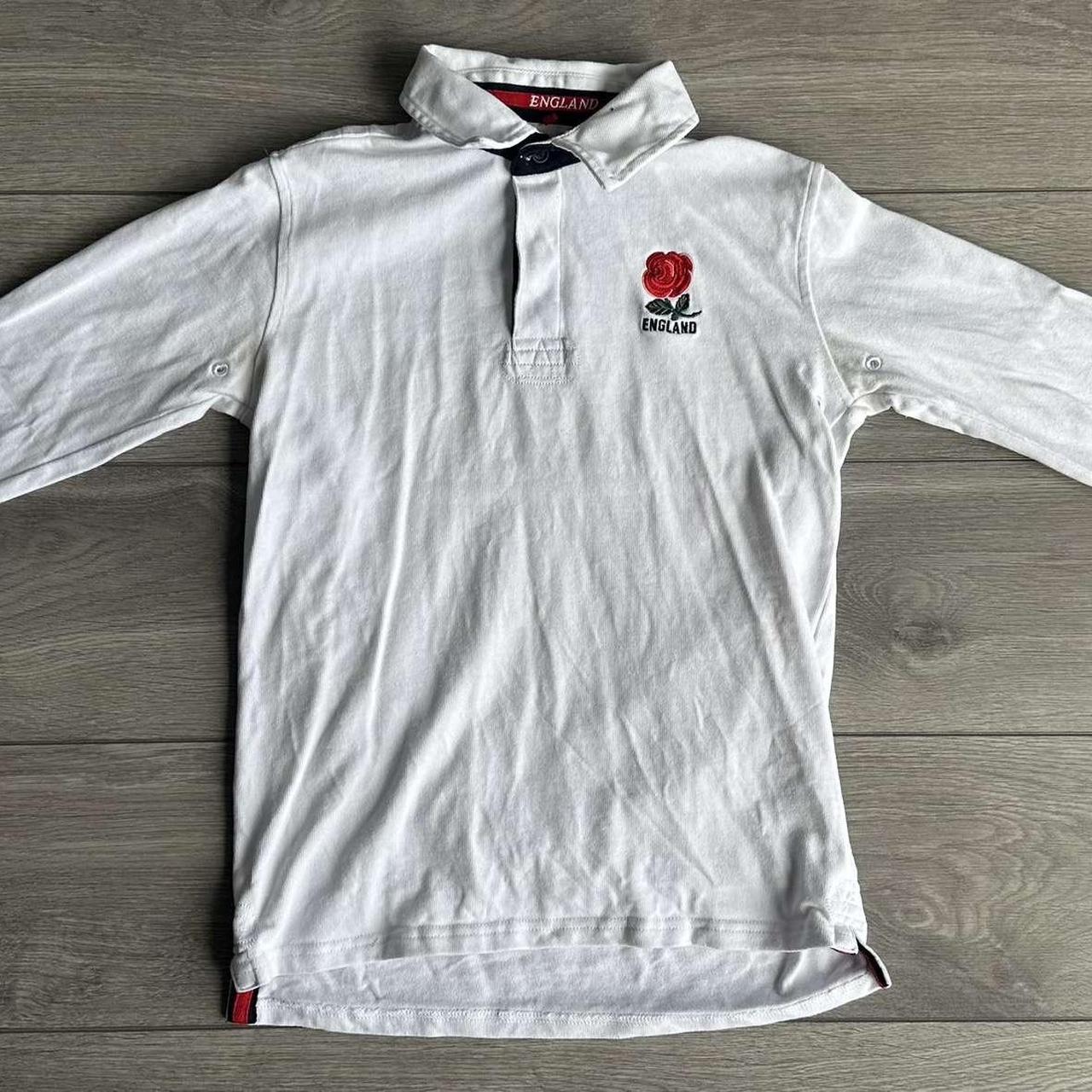 England Rugby Union Rugby Heritage white cottton... Depop